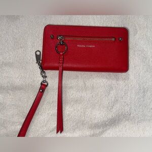 Rebecca Minkoff Red Wristlet Clutch